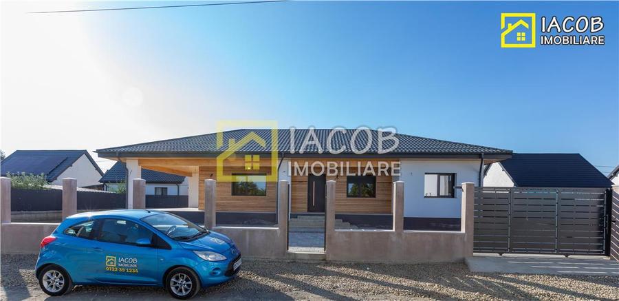 Casă individuală cu 4 camere cu Teren 500 Mp în Hemeiuș