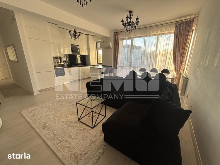 Apartament cu 3 camere decomandat, mobilat în Central