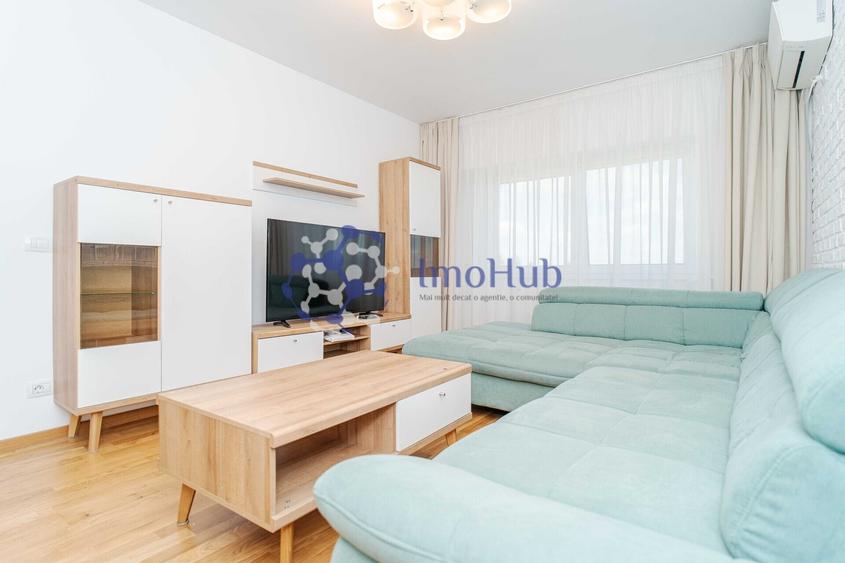 Apartament cu 3 camere decomandat, mobilat în Central