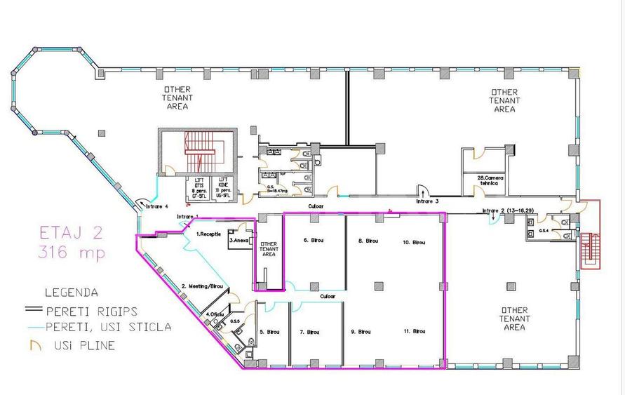Spatiu de birouri | 240mp | zona de Nord - Aviatiei - 5