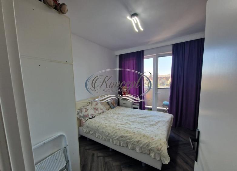Apartament cu 3 camere semidecomandat, mobilat în Apahida
