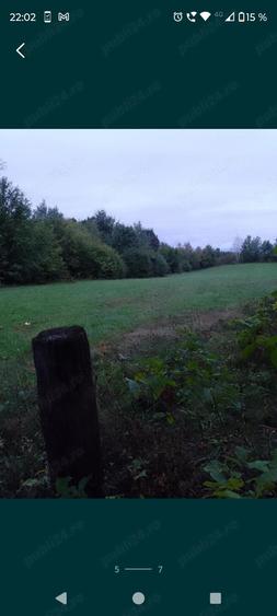 Teren de 4800 mp, în Mărcești