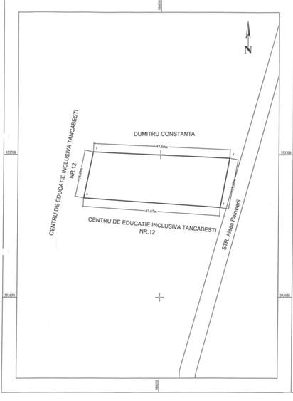Teren Construcții intravilan de 805 mp, în Tâncăbești