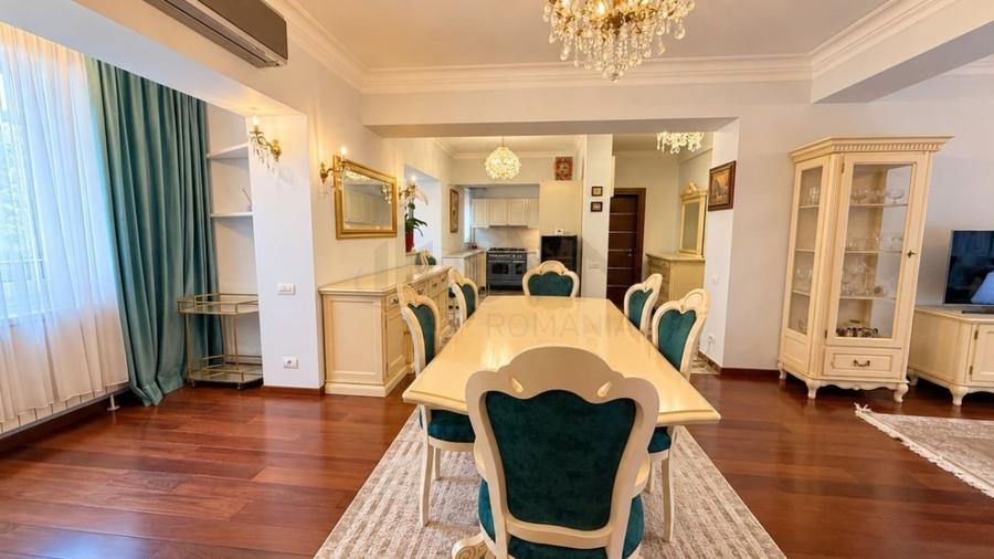 Apartament cu 3 camere decomandat, mobilat în Dorobanți