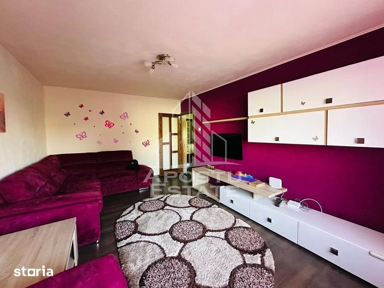 Apartament cu 2 camere, mobilat în Micălaca