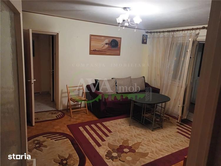 Apartament cu 2 camere semidecomandat în Mioriței