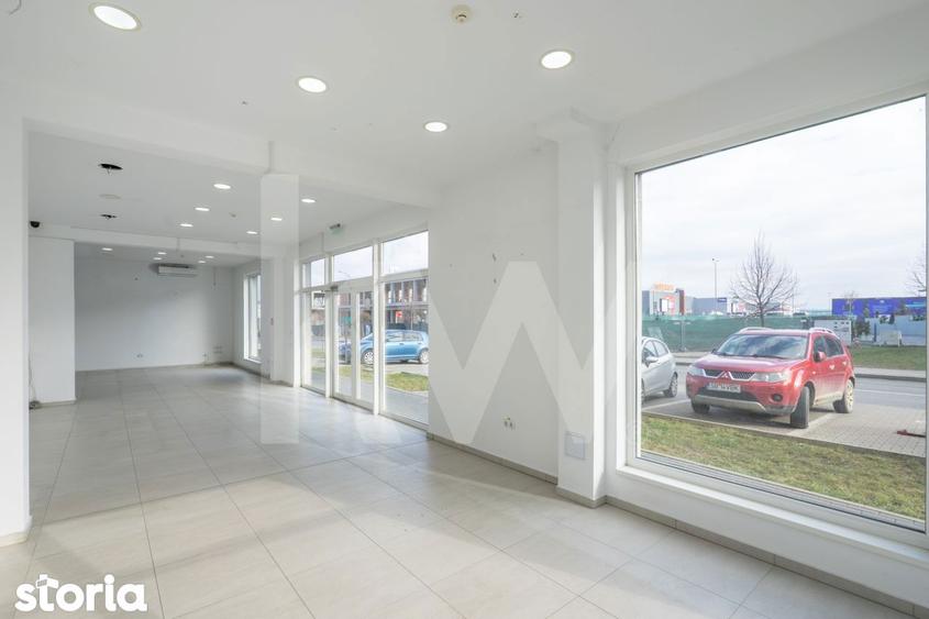 Spatiu comercial finisat 174mp vitrina Dna Stanca ideal showroom clini - 4