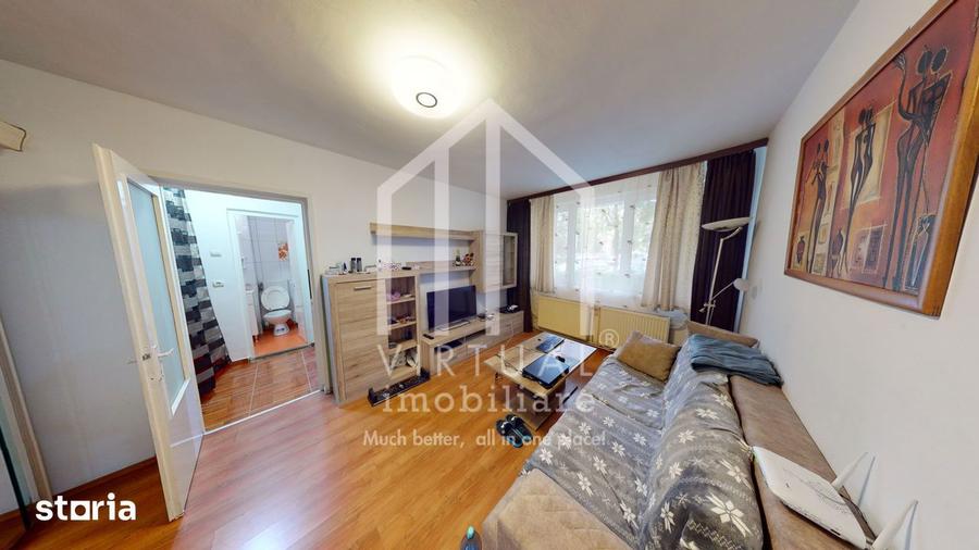 Apartament cu 2 camere, mobilat în Hipodrom 3