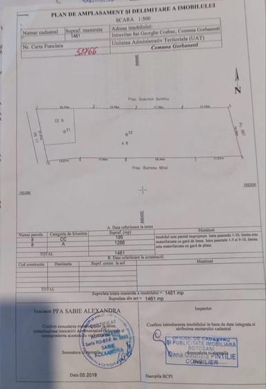 Casă cu 2 camere în George Coșbuc