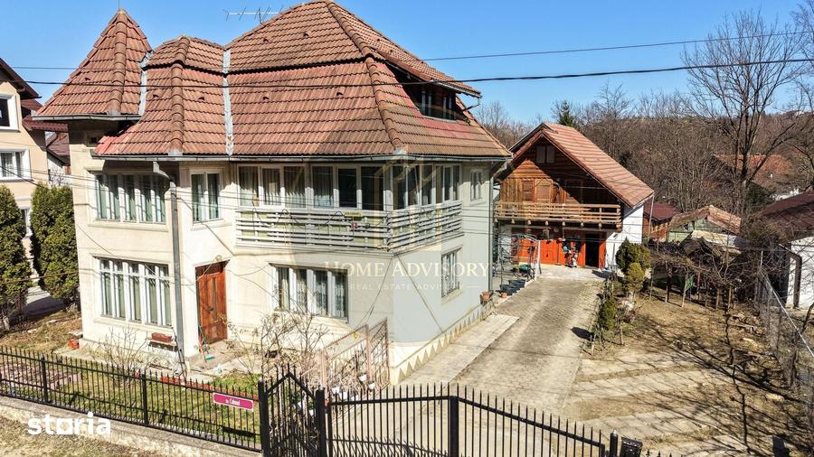 Casă cu 5 camere cu Teren 1500 Mp în Bran