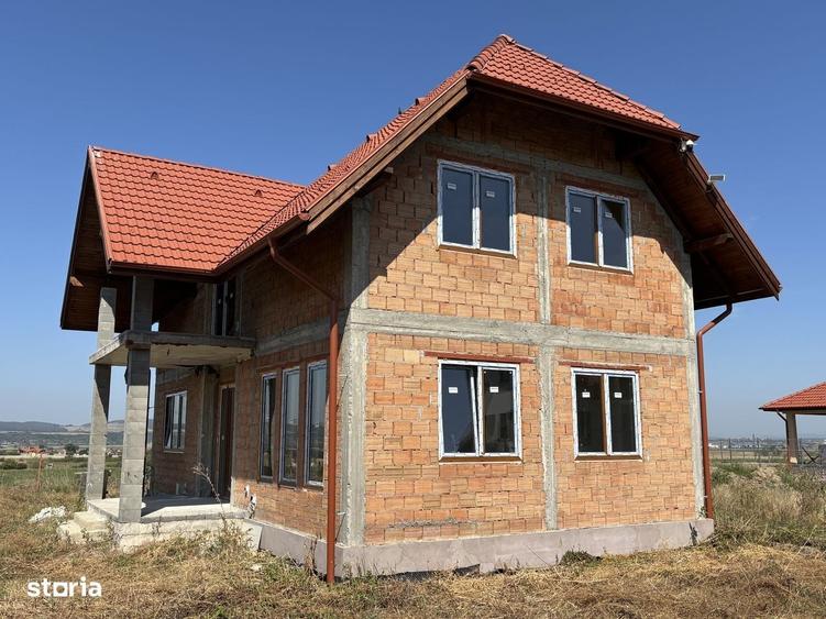Casa Semifinisata 4 Camere, 2 Bai 190 mp Sangeorgiu MS, 650mp teren - 2