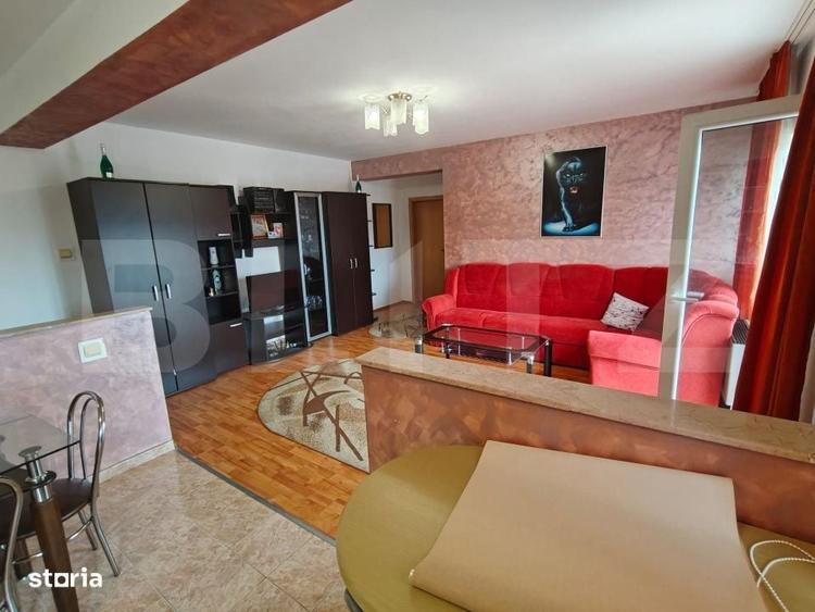 Apartament cu 2 camere semidecomandat, mobilat în Gilău