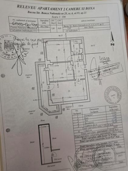Apartament cu 2 camere decomandat în Central