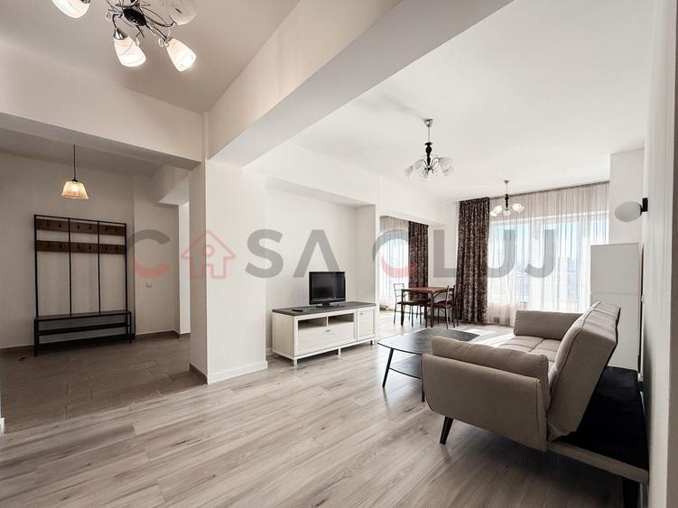 Apartament cu 2 camere decomandat, mobilat în Plopilor