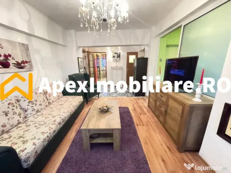 Apartament cu 3 camere semidecomandat în Iancului