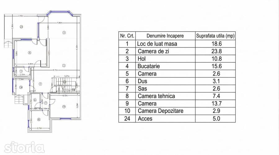 Casa 5 camere 220mp | 0 comision | Campul Pipera langa Cortina North - 5