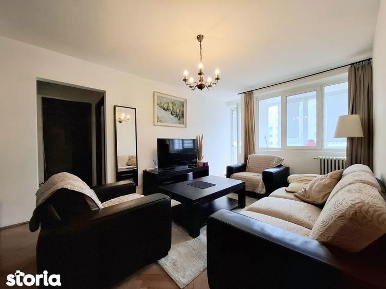 Apartament cu 2 camere decomandat, mobilat în Ștefan cel Mare