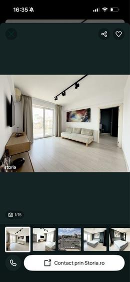 Apartament cu 3 camere semidecomandat în Romană