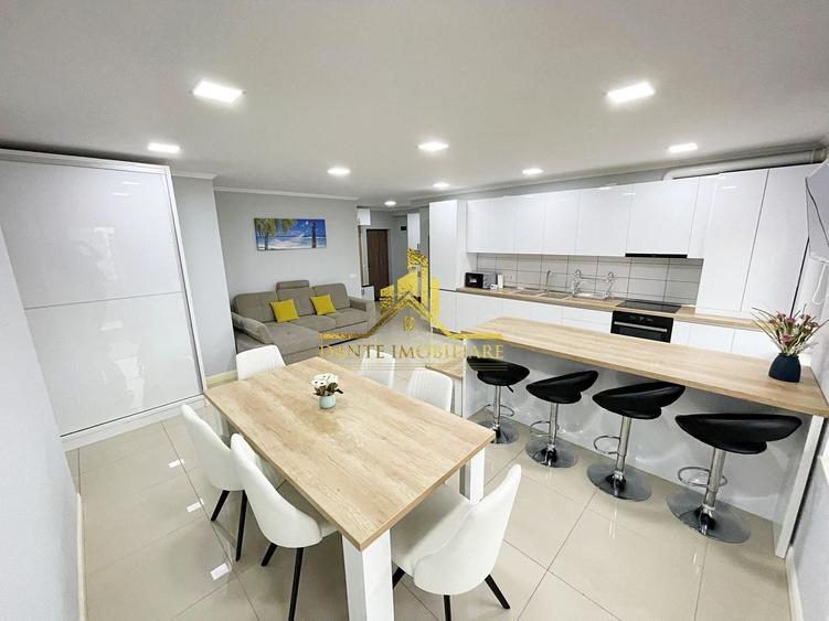 Apartament cu 3 camere semidecomandat, mobilat în Mărăști