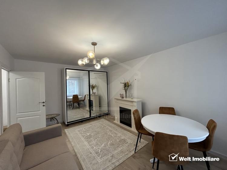 Apartament cu 2 camere decomandat, mobilat în Mănăștur