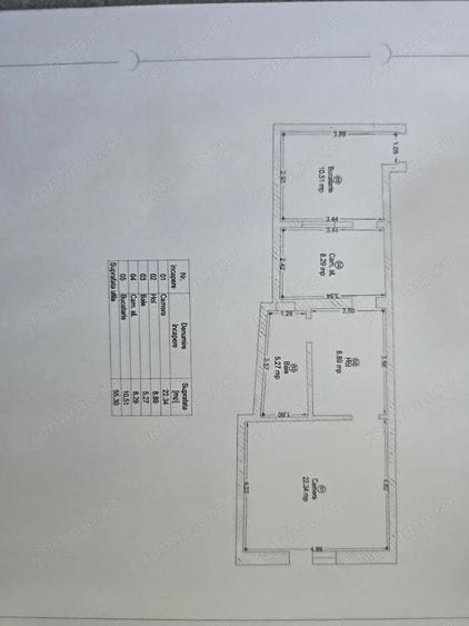 Casă cu 2 camere cu Teren 100 Mp în Brâncoveanu