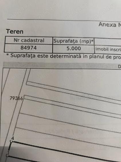 Teren de 2 mp, în Muchea
