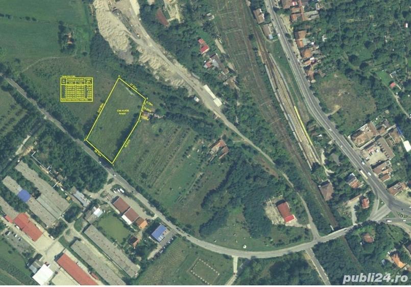 Teren de 7300 mp, în Central