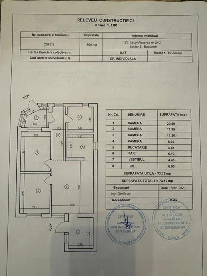 Casă cu 3 camere în Giurgiului