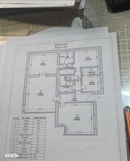 Apartament cu 4 camere semidecomandat în Elisabetin
