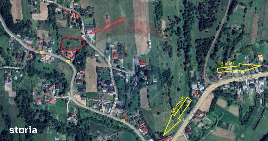 Teren de 2505 mp, în Mărgineni