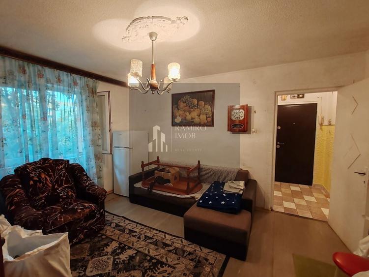 Apartament cu 2 camere semidecomandat, mobilat în Drumul Găzarului
