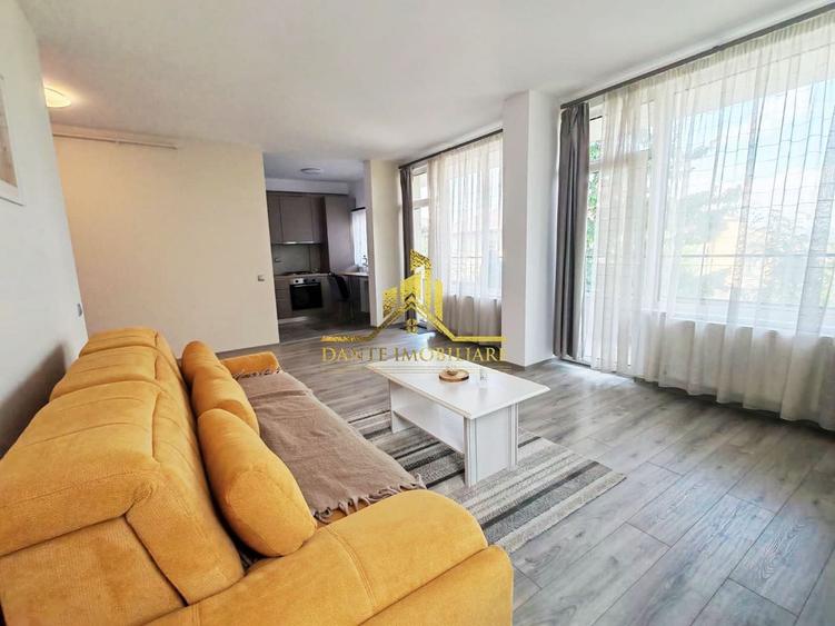 Apartament cu 2 camere semidecomandat, mobilat în Borhanci