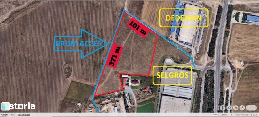 Teren de 35000 mp, în Agigea