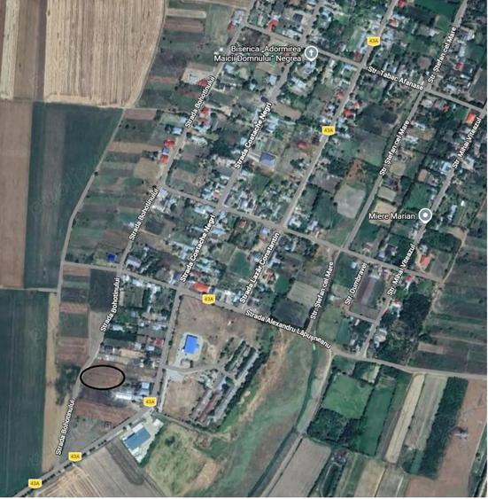 Teren de 2000 mp, în Negrea