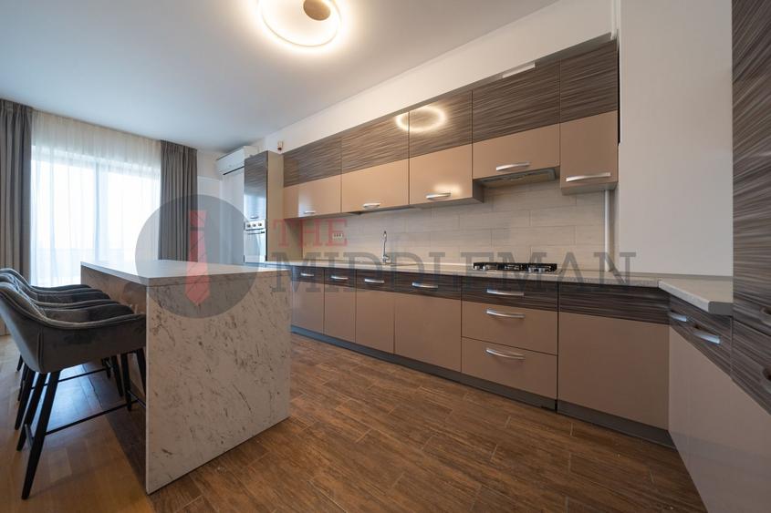 Apartament cu 4 camere decomandat, mobilat în Herăstrău — fotografia 3