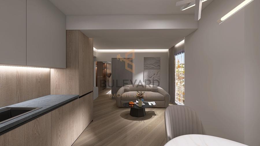 Apartament cu 2 camere semidecomandat, mobilat în Mănăștur