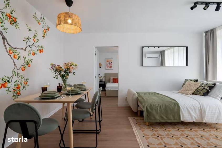 Apartament cu 2 camere, mobilat în P-ța Universității