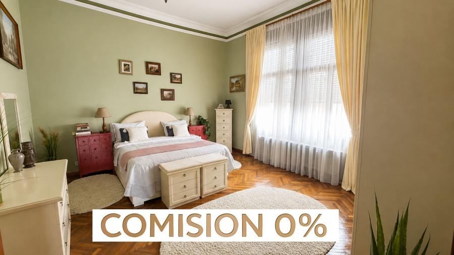 Apartament cu 3 camere semidecomandat, mobilat în Ultracentral