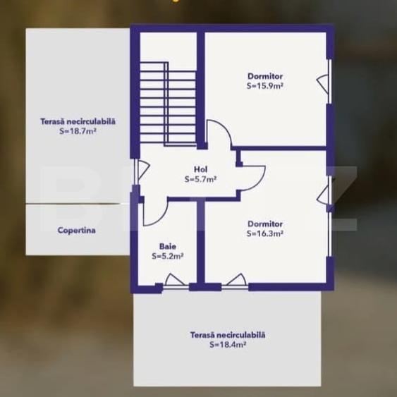 Duplex cu 4 camere cu Canalizare în Dumbrăvița