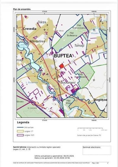 Teren de 14767 mp, în Central