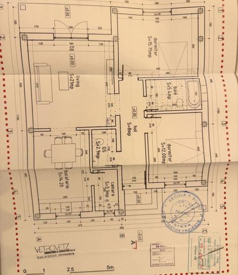 Casă cu 3 camere cu Teren 550 Mp în Giarmata