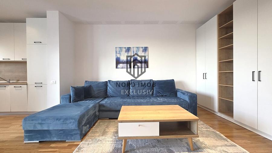 Apartament cu 2 camere semidecomandat, mobilat în Aviației