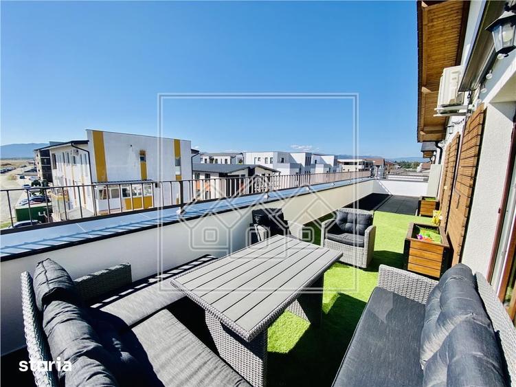 Penthouse mobilat si utilat modern cu terasa de 40 mp - 4