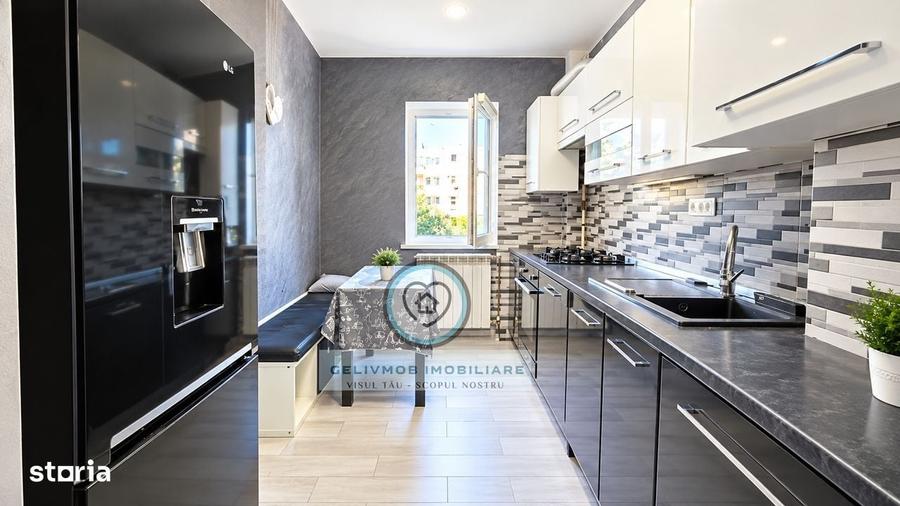 Apartament cu 2 camere semidecomandat în Nord