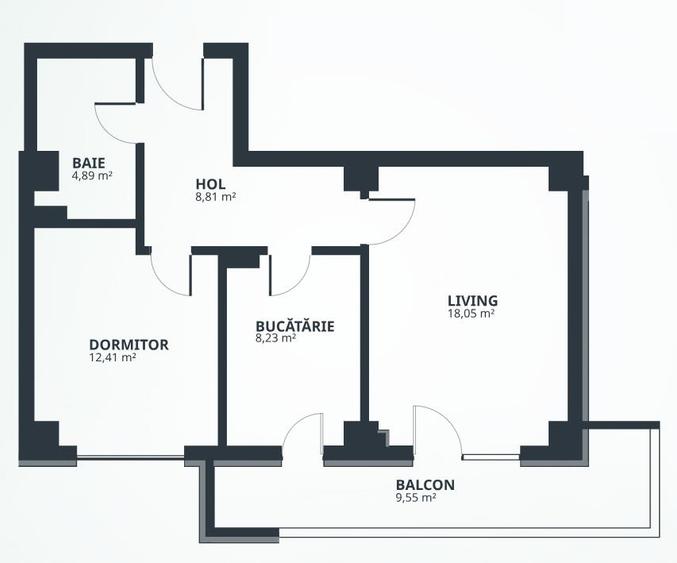 Apartament 2 camere Tatarasi - 62mp - 16