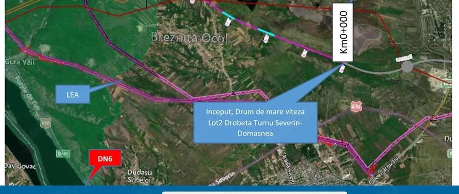 Teren de 25000 mp, în Breznița-Ocol