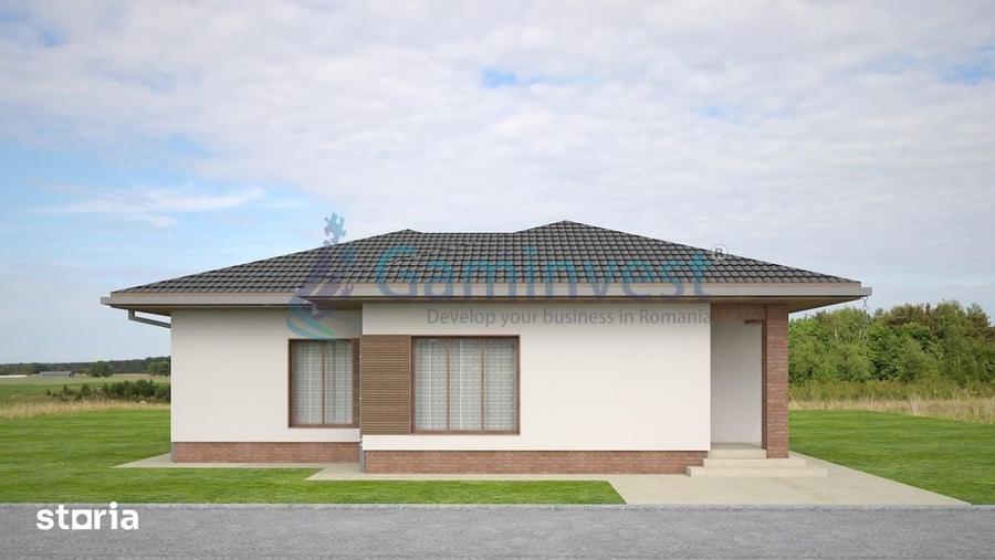 Casă cu 4 camere cu Teren 502 Mp în Sânmartin