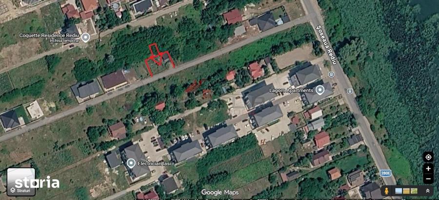 Teren de 723 mp, în Rediu