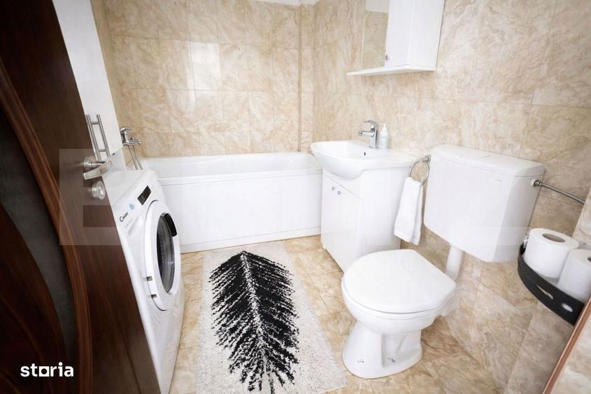 Apartament cu 2 camere, mobilat în Florești — fotografia 3