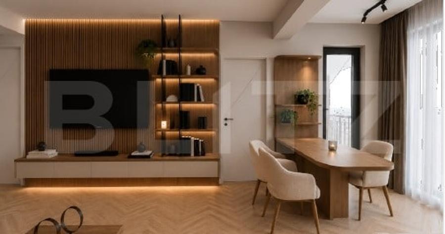 Apartament cu 2 camere semidecomandat în Central